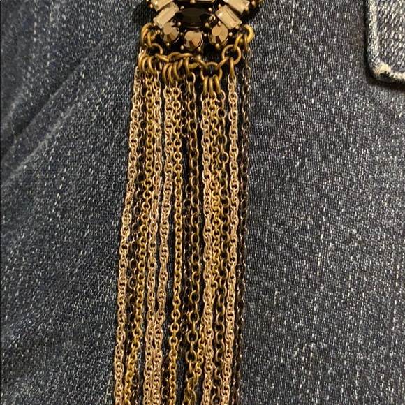 Art Deco Stella & Dot funky crystal necklace - Picture 13 of 13